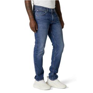 Hudson Blake Slim Straight Jeans Sz 32 NEW Medium Dest Wash